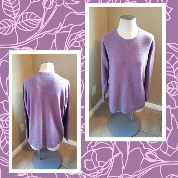 Charter Club Sweaters - Charter Club purple 2-ply 100% cashmere sweater